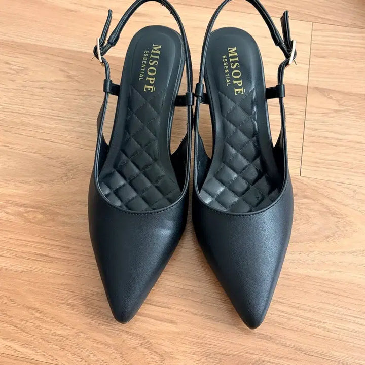 [BUNJANG] MISOPE Slingback 240 Black Heels / 미소페 슬링백 240