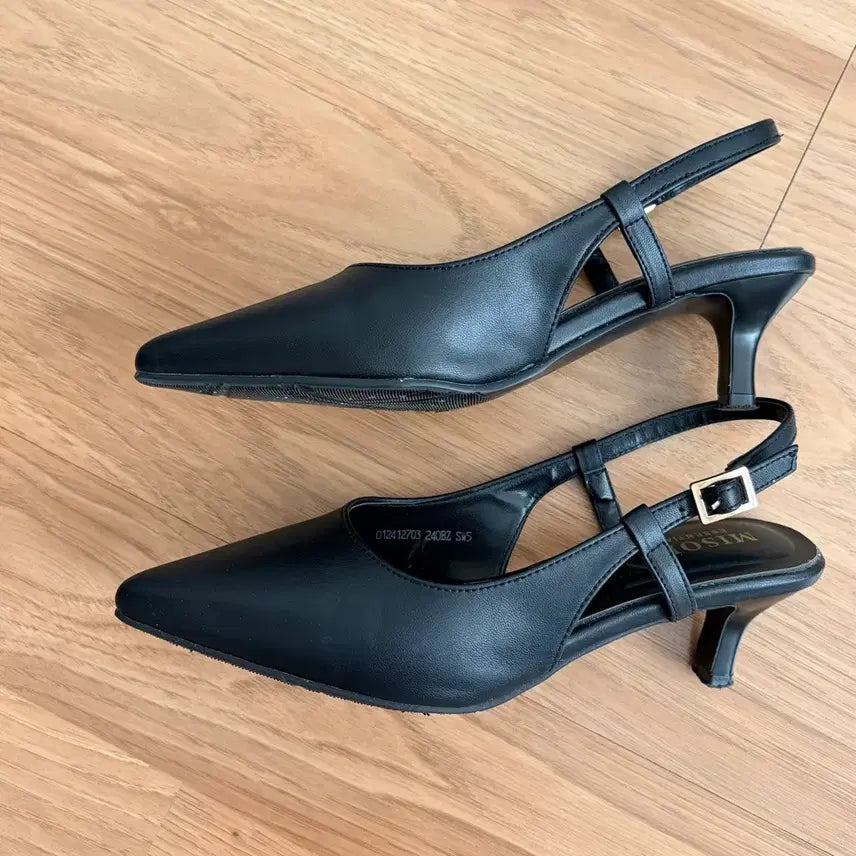 [BUNJANG] MISOPE Slingback 240 Black Heels / 미소페 슬링백 240