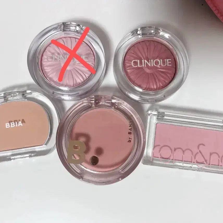 [BUNJANG] Clinique Rom&nd Bbia Vanilla Co Blush Bundle / 블러셔 일괄(개별구매가능)