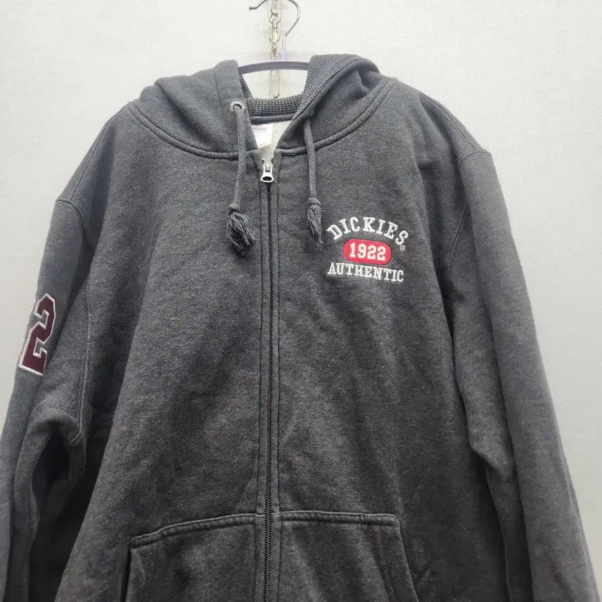 [BUNJANG] Dickies Logo Embroidered Oversized Hoodie Jacket / 디키즈 로고자수 오버핏 후드집업 M(XL)