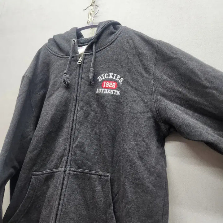 [BUNJANG] Dickies Logo Embroidered Oversized Hoodie Jacket / 디키즈 로고자수 오버핏 후드집업 M(XL)