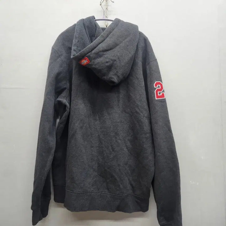 [BUNJANG] Dickies Logo Embroidered Oversized Hoodie Jacket / 디키즈 로고자수 오버핏 후드집업 M(XL)