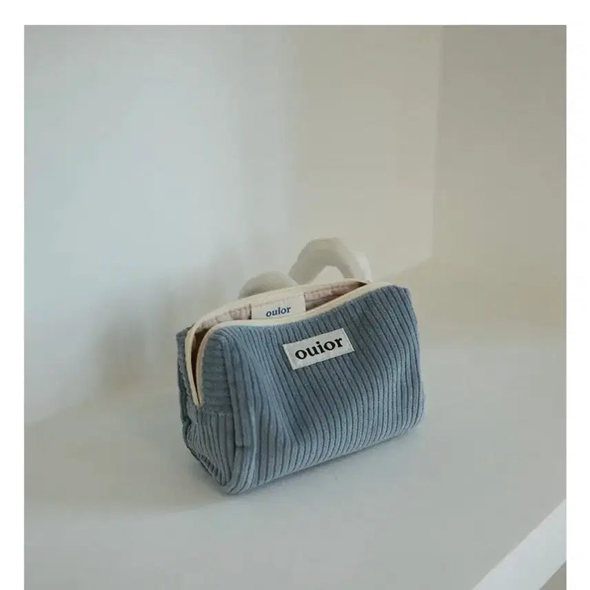 [BUNJANG] We All Everyday Corduroy Pouch / 위올 에브리데이 코듀로이 파우치(미개봉-새상품)