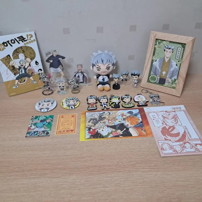 [BUNJANG] Haikyu Bokuto Bundle Set / 가격내림)하이큐 보쿠토 굿즈 일괄