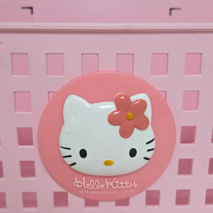 [BUNJANG] Hello Kitty Kaohana Basket Magnet / 고전키티 카오하나 바구니 바스켓 마그넷
