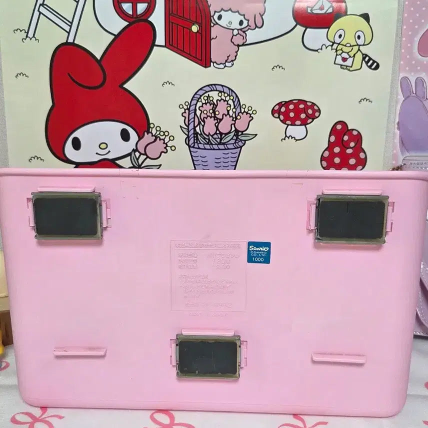 [BUNJANG] Hello Kitty Kaohana Basket Magnet / 고전키티 카오하나 바구니 바스켓 마그넷