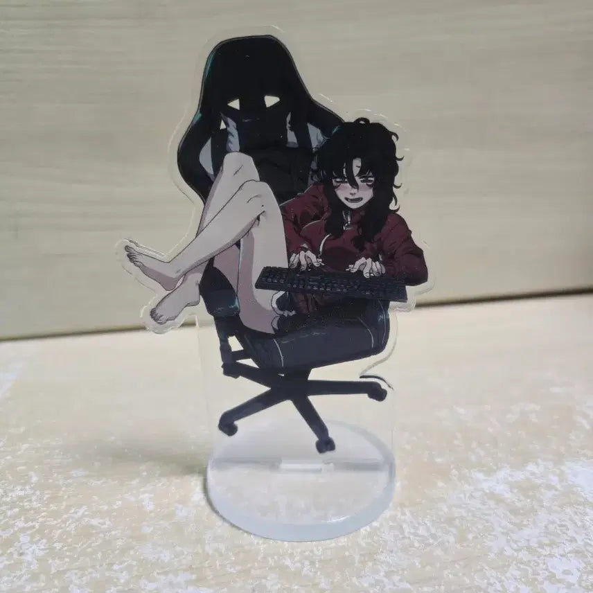 [BUNJANG] MuZik Baeksu Gyebaeksun Acrylic Stand / 무직 백수 계백순 아크릴 스탠드
