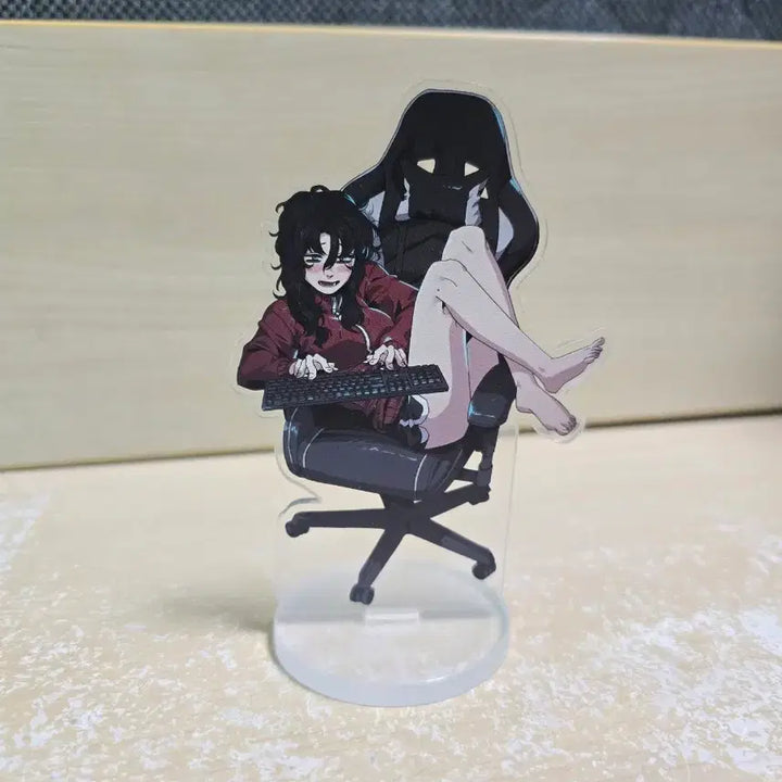 [BUNJANG] MuZik Baeksu Gyebaeksun Acrylic Stand / 무직 백수 계백순 아크릴 스탠드