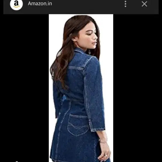 [BUNJANG] Pull&Bear Denim Shirt Dress S / Pull&Bear 데님 셔츠 원피스 S