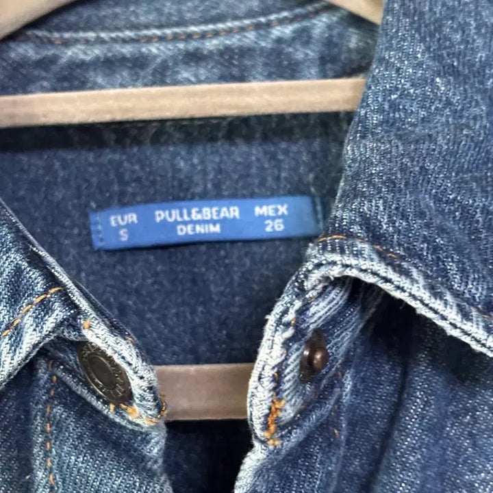 [BUNJANG] Pull&Bear Denim Shirt Dress S / Pull&Bear 데님 셔츠 원피스 S