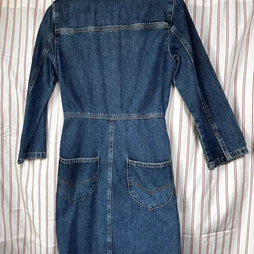 [BUNJANG] Pull&Bear Denim Shirt Dress S / Pull&Bear 데님 셔츠 원피스 S