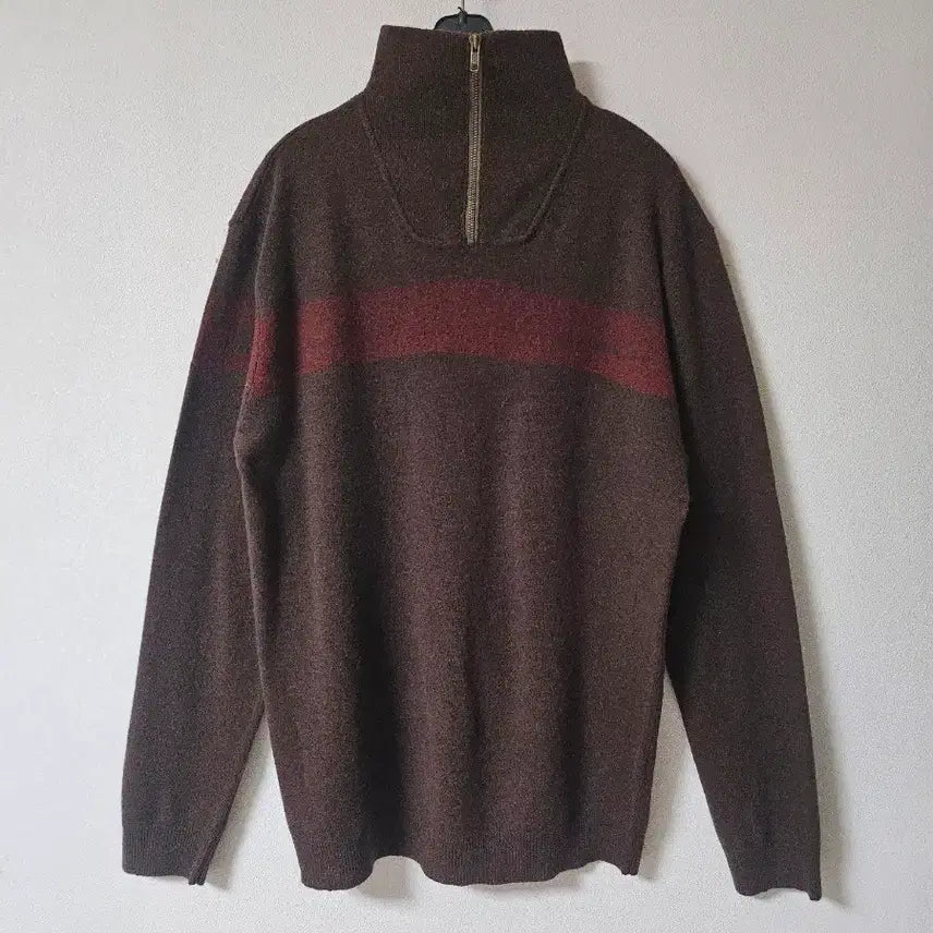 [BUNJANG] Oakley Lambswool Half-Zip Up Sweater / 오클리 램스울100% 하프집업  L