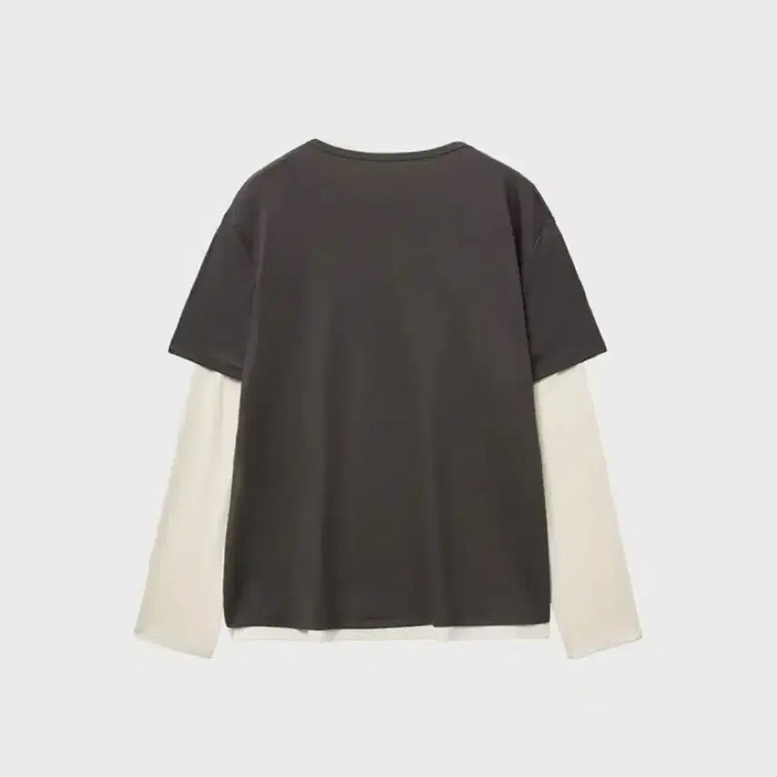 [BUNJANG] Noir Layered Long Sleeve T-shirt / 노이어 레이어드 롱 슬리브 티셔츠