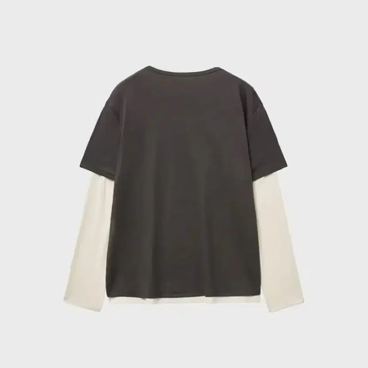 [BUNJANG] Noir Layered Long Sleeve T-shirt / 노이어 레이어드 롱 슬리브 티셔츠