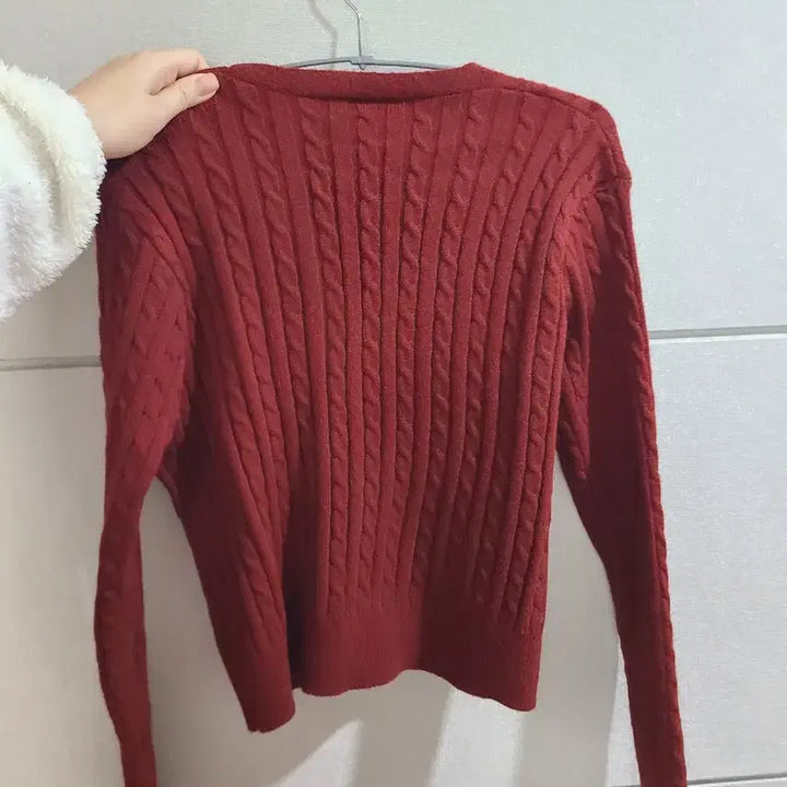 [BUNJANG] Lacoste Style Cardigan / 라코스테 스타일 가디건