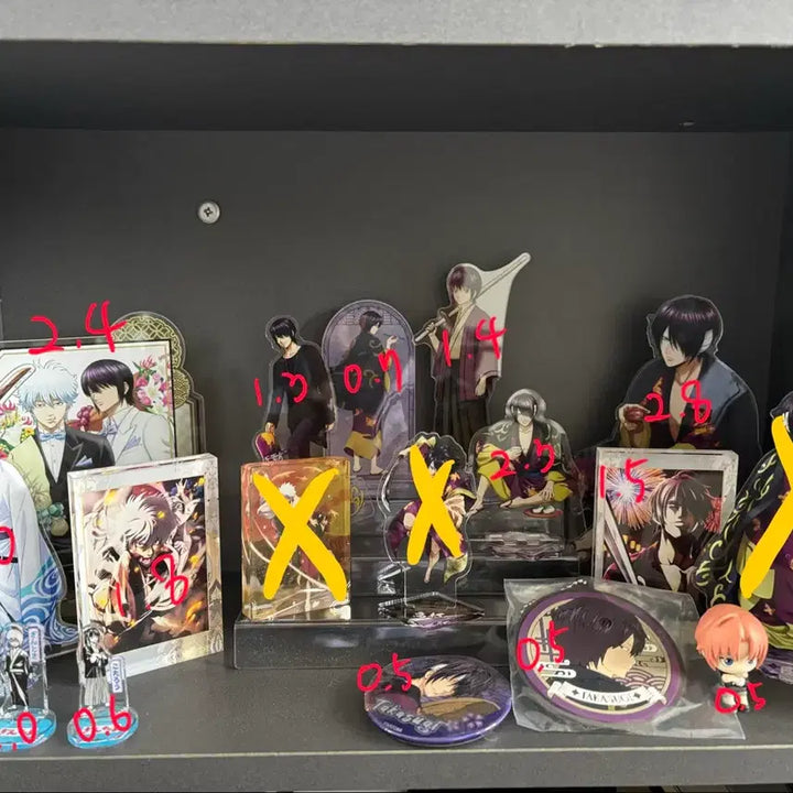 [BUNJANG] Gintama Group Goods Set / 은혼 굿즈 판매 긴토키,타카스기,카무이,카츠라