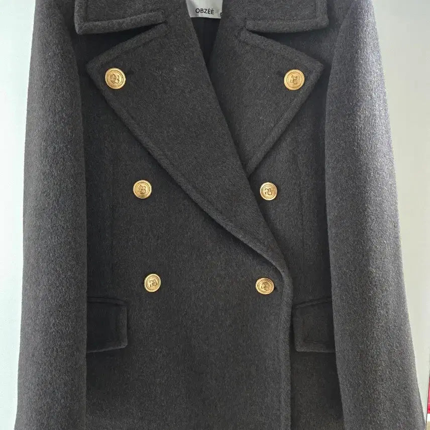 [BUNJANG] OBZEE Double Button Wool Jacket / 오브제 자켓