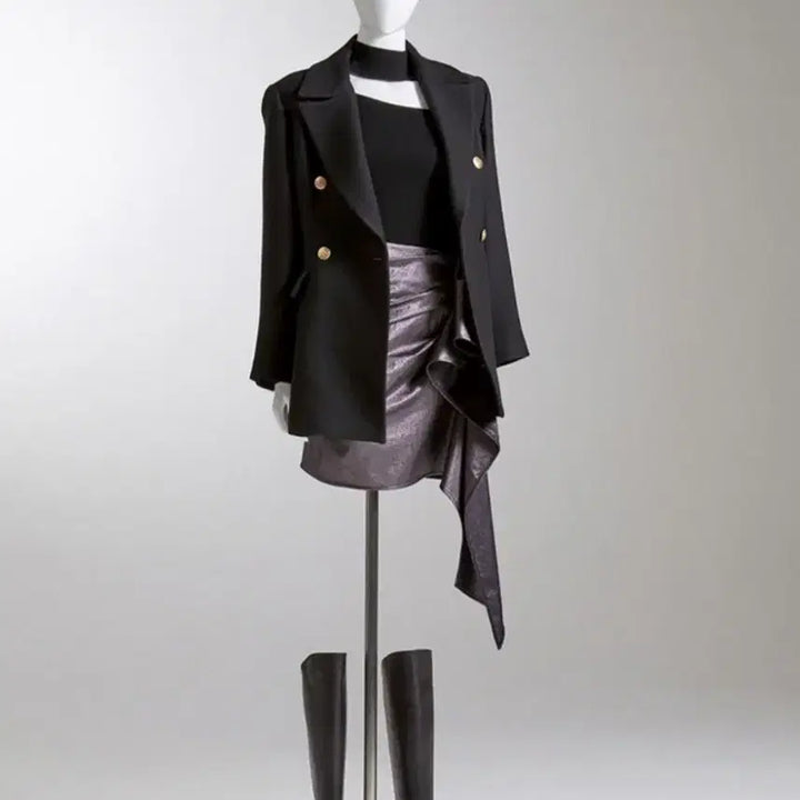 [BUNJANG] OBZEE Double Button Wool Jacket / 오브제 자켓