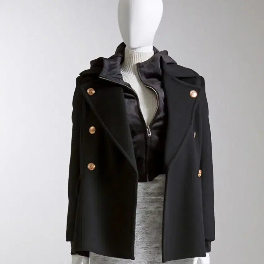 [BUNJANG] OBZEE Double Button Wool Jacket / 오브제 자켓