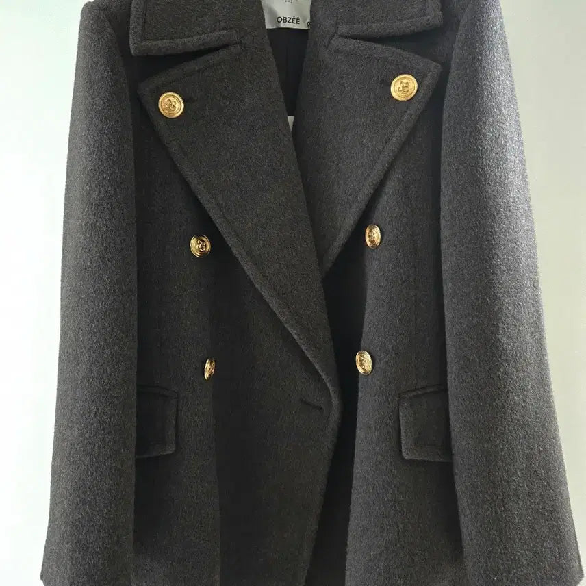 [BUNJANG] OBZEE Double Button Wool Jacket / 오브제 자켓