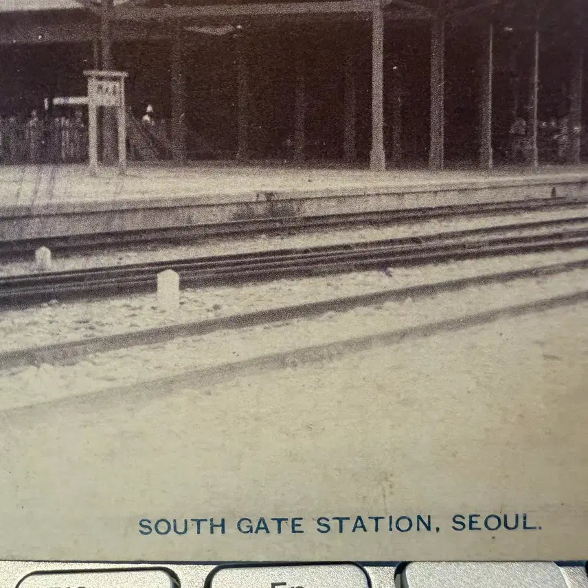 [BUNJANG] 1907 Joseon Seoul Namdaemun Station Train Postcard / 1907년 - 조선 경성 - 남대문 역 기차 - 제물포 CHEMULPO