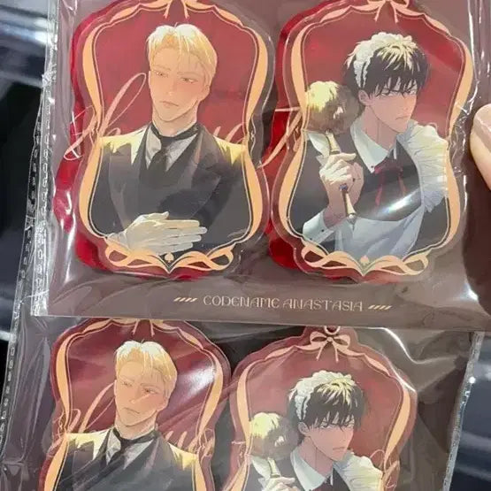 [BUNJANG] Code Name Anastasia Acrylic Keyring / 코드네임 아나스타샤 중국 팝업 아크릴 키링