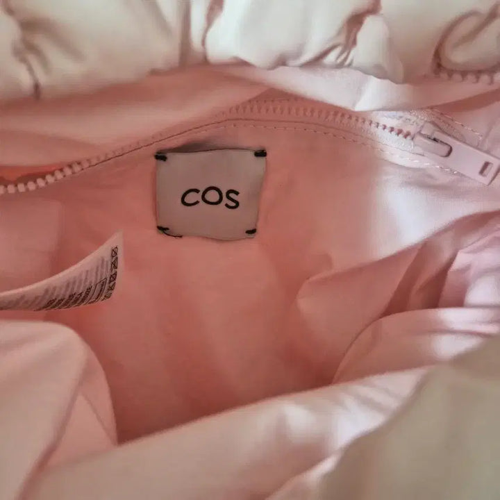 [BUNJANG] COS Quilted Mini Tote Bag - Light Pink / 코스 퀼티드 미니 토트백 라이트 핑크