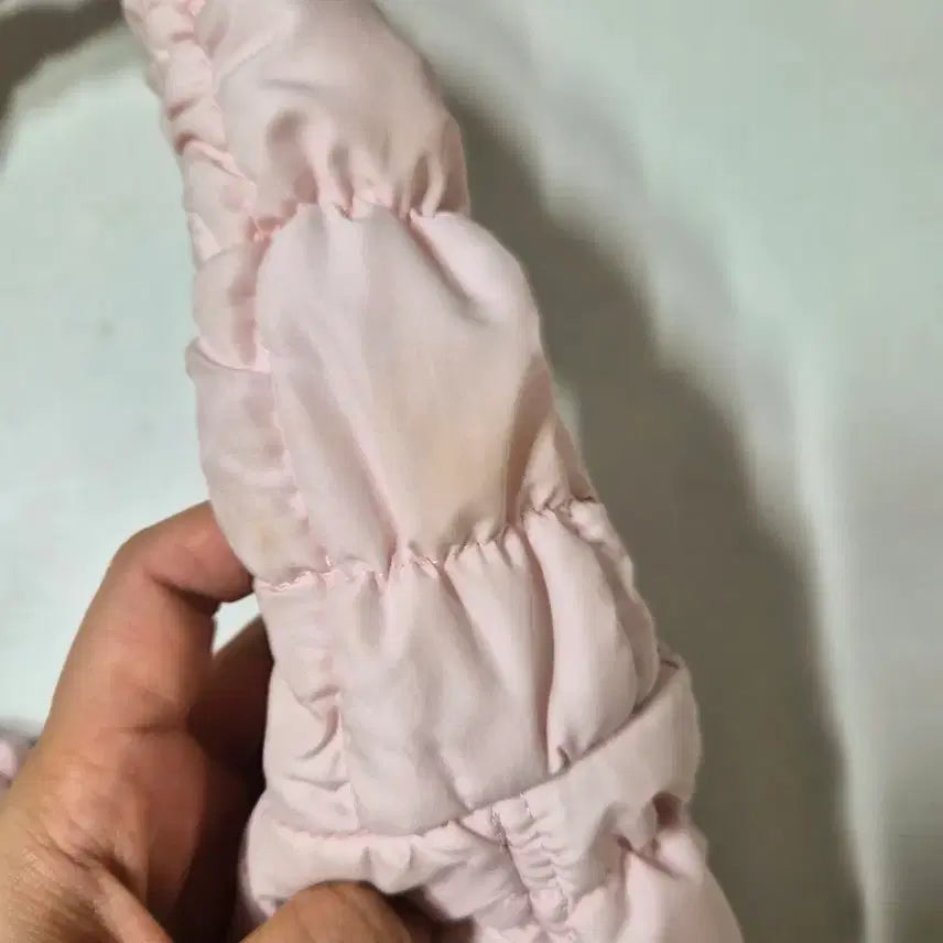 [BUNJANG] COS Quilted Mini Tote Bag - Light Pink / 코스 퀼티드 미니 토트백 라이트 핑크