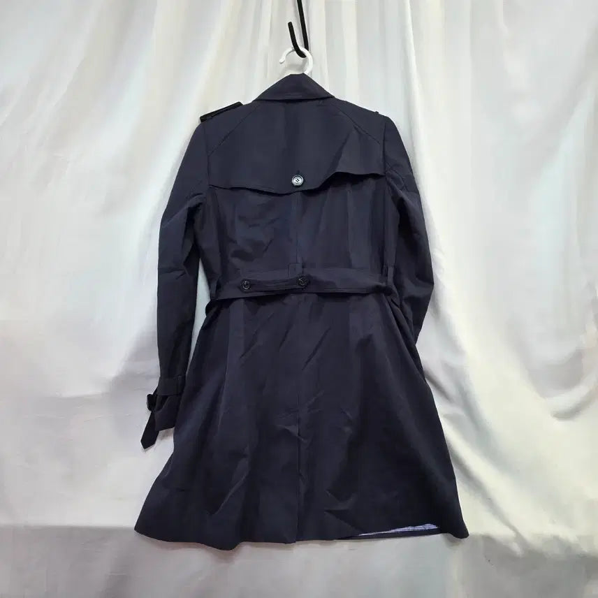 [SOLD OUT] RIZON 여성간절기초봄늦가을네이비 트렌치반 코트66