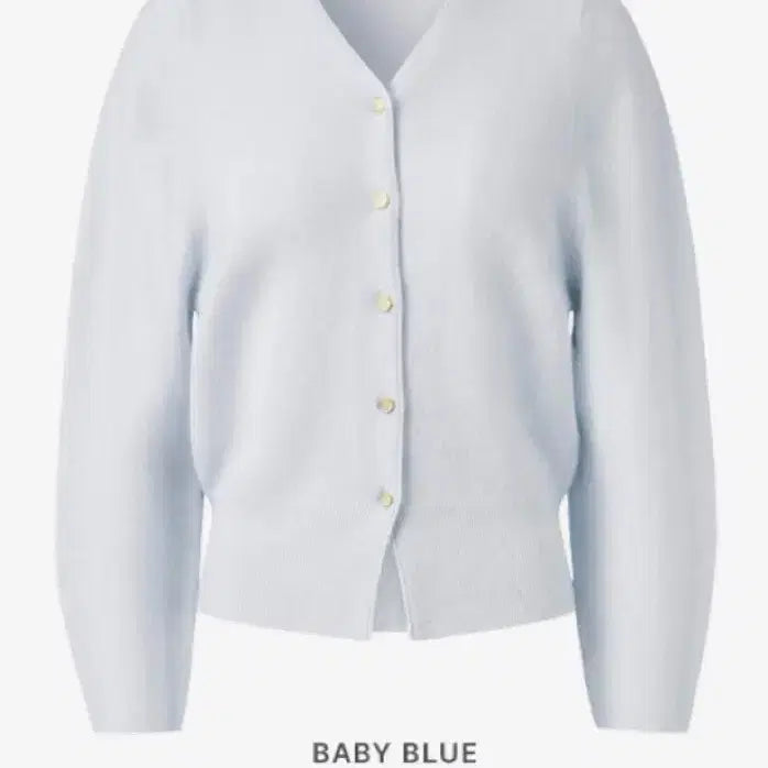 [BUNJANG] A.T.T.E. Baby Blue Cardigan / 어떼가디건 베이비블루 새상품