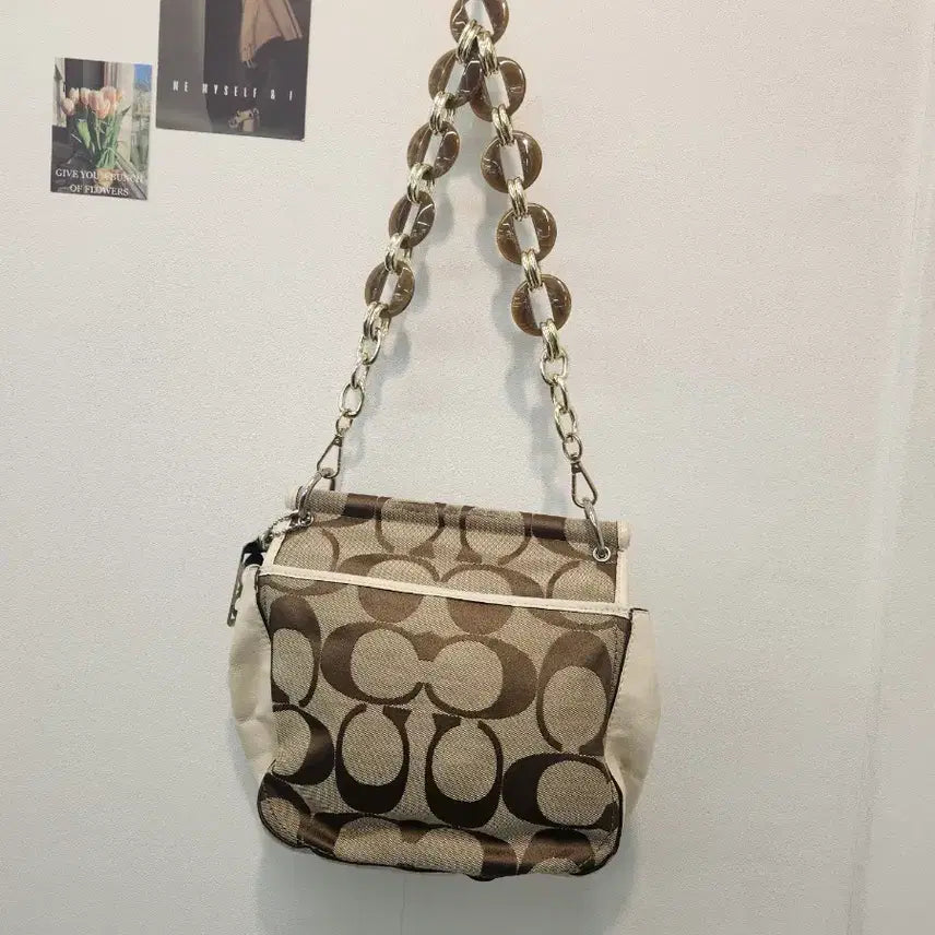 [BUNJANG] Coach Signature Chain Shoulder Bag / 코치 시그니처 숄더백 체인백