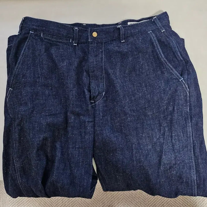 [BUNJANG] Boncoura Work Pants Denim 34 Size / 본쿠라 워크팬츠 데님 34사이즈