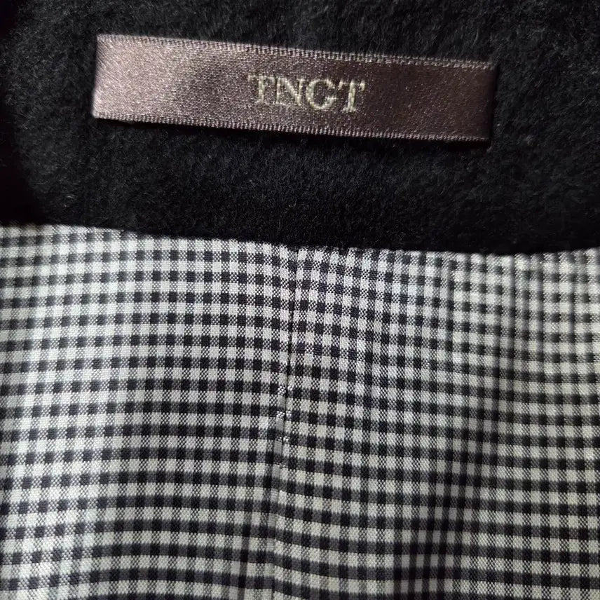 [BUNJANG] TNGT Men's Black Cashmere Coat 100 / TNGT 남성 블랙 캐시미어 코트 100