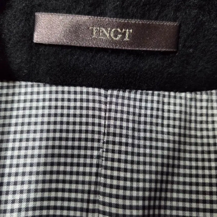 [BUNJANG] TNGT Men's Black Cashmere Coat 100 / TNGT 남성 블랙 캐시미어 코트 100