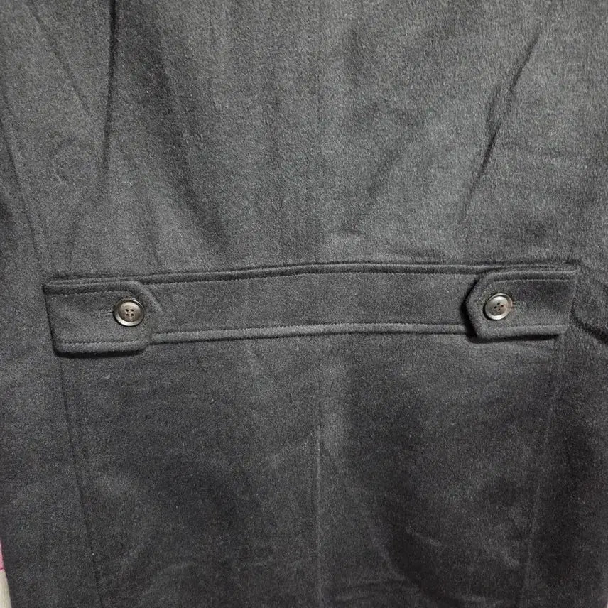 [BUNJANG] TNGT Men's Black Cashmere Coat 100 / TNGT 남성 블랙 캐시미어 코트 100