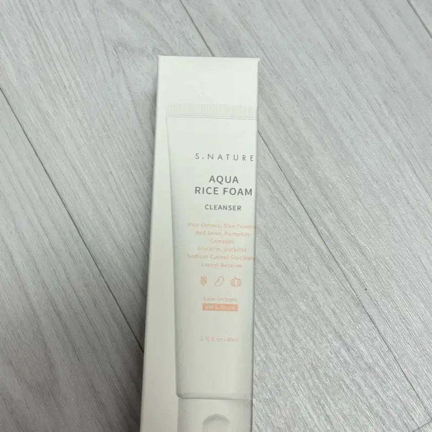 [SOLD OUT] 에스네이처 약산성 폼클렌징 80ml