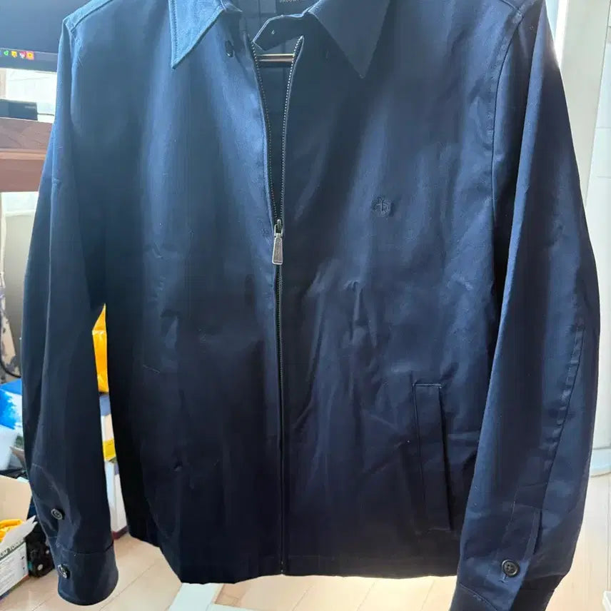 [BUNJANG] Brooks Brothers Blouson Jacket - Navy M / 브룩스브라더스 블루종 자켓 M