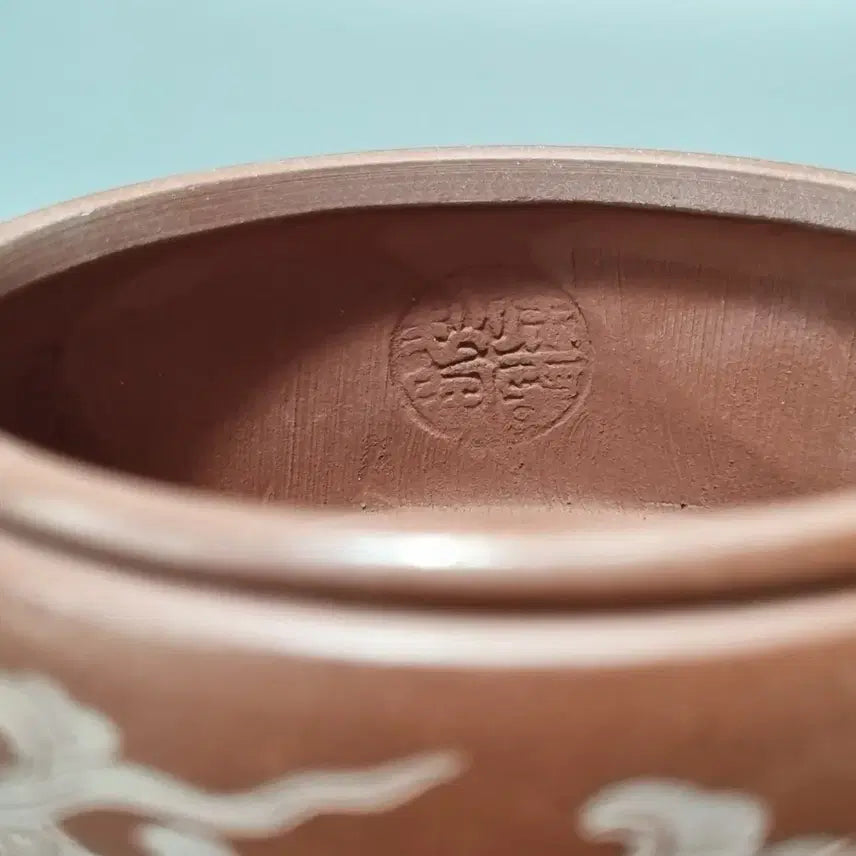 [BUNJANG] Yixing Zisha Teapot with Certificate - Dragon and Phoenix / 이싱자사호 증서포함-용봉. 가로13고5.5