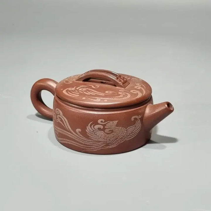 [BUNJANG] Yixing Zisha Teapot with Certificate - Dragon and Phoenix / 이싱자사호 증서포함-용봉. 가로13고5.5