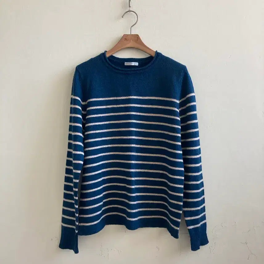 [BUNJANG] Atelier Six Stripe Wool Knit Sweater / 아틀리에 식스 스트라이프 울니트 66