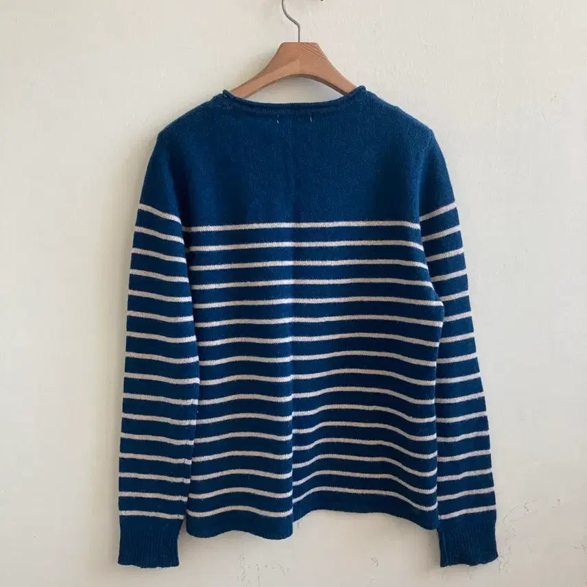 [BUNJANG] Atelier Six Stripe Wool Knit Sweater / 아틀리에 식스 스트라이프 울니트 66