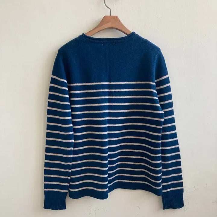 [BUNJANG] Atelier Six Stripe Wool Knit Sweater / 아틀리에 식스 스트라이프 울니트 66