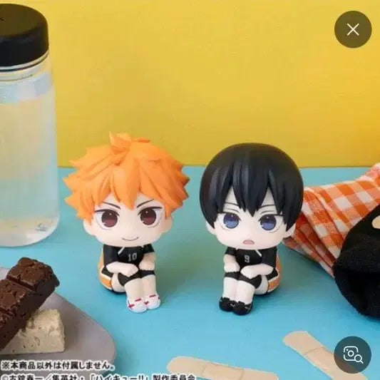 [BUNJANG] Haikyu Hinata & Kageyama Lookup Figure Bundle Set / 하이큐 히나타 카게야마 룩업 피규어