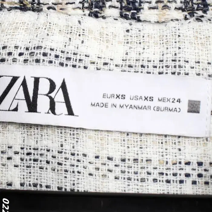 [SOLD OUT] 여성XS / 자라 데일리 오버핏 체크 셔츠자켓WT 26-34