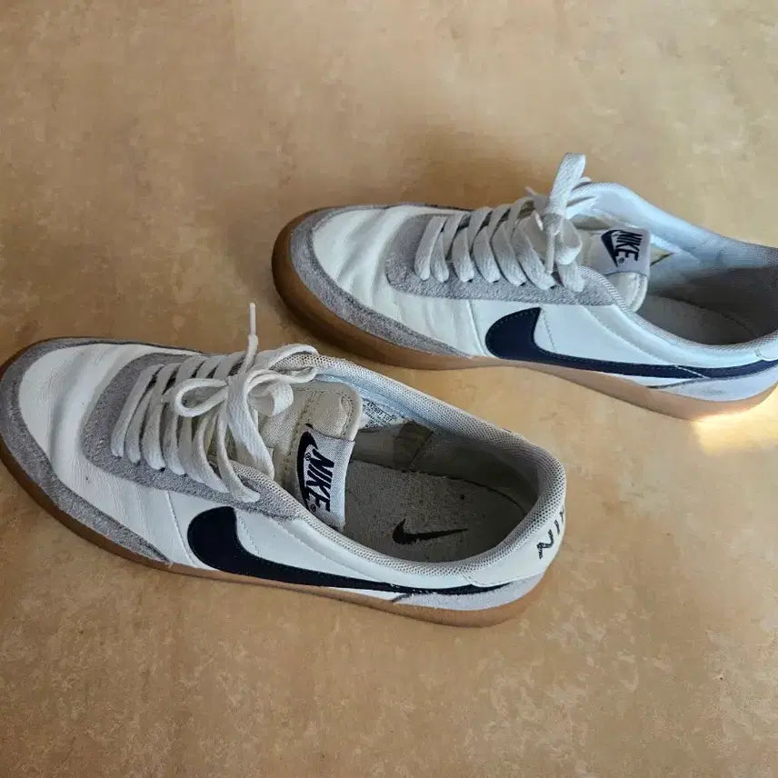 [BUNJANG] Nike White/Black Sneakers / 나이키 흰/검 운동화 스니커즈