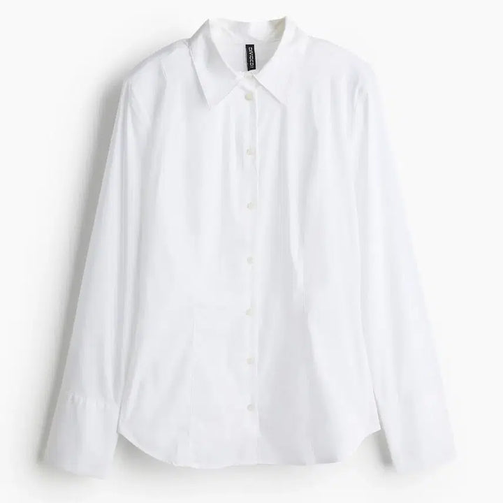 [BUNJANG] H&amp;M White Shirt S / H&amp;M 에이치엔엠 화이트 셔츠 S