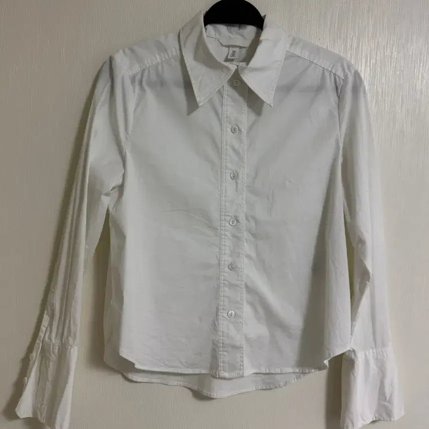 [BUNJANG] H&amp;M White Shirt S / H&amp;M 에이치엔엠 화이트 셔츠 S