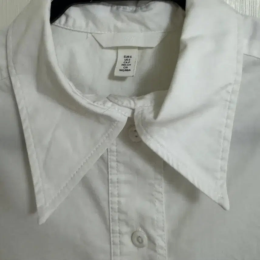 [BUNJANG] H&amp;M White Shirt S / H&amp;M 에이치엔엠 화이트 셔츠 S