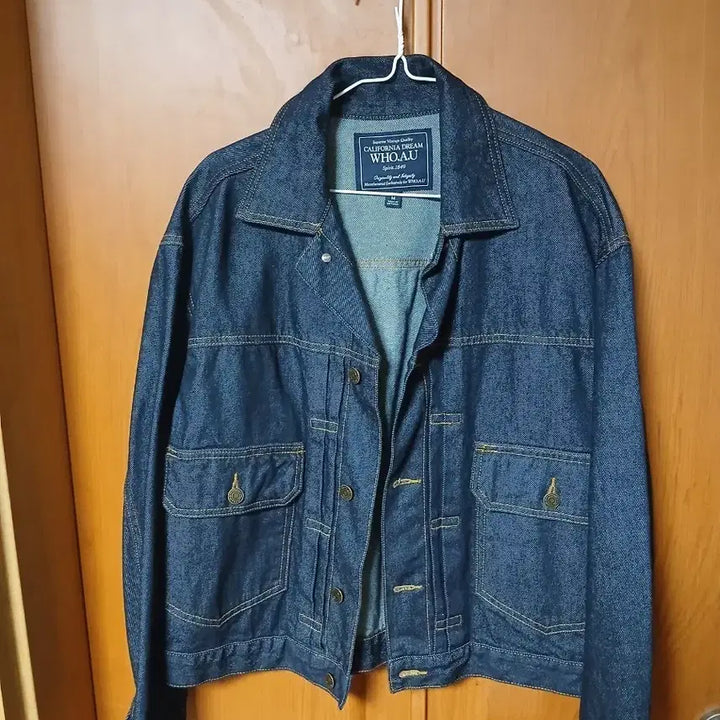 [BUNJANG] WHO.AU Denim Jacket / WHO.AU 데님 자켓 청자켓