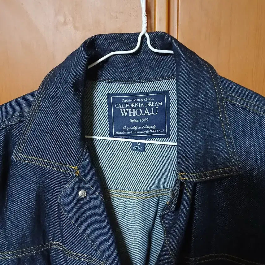 [BUNJANG] WHO.AU Denim Jacket / WHO.AU 데님 자켓 청자켓